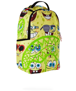 Alternative view of SPONGEBOB SPRAYPAINT FACE PATTERN