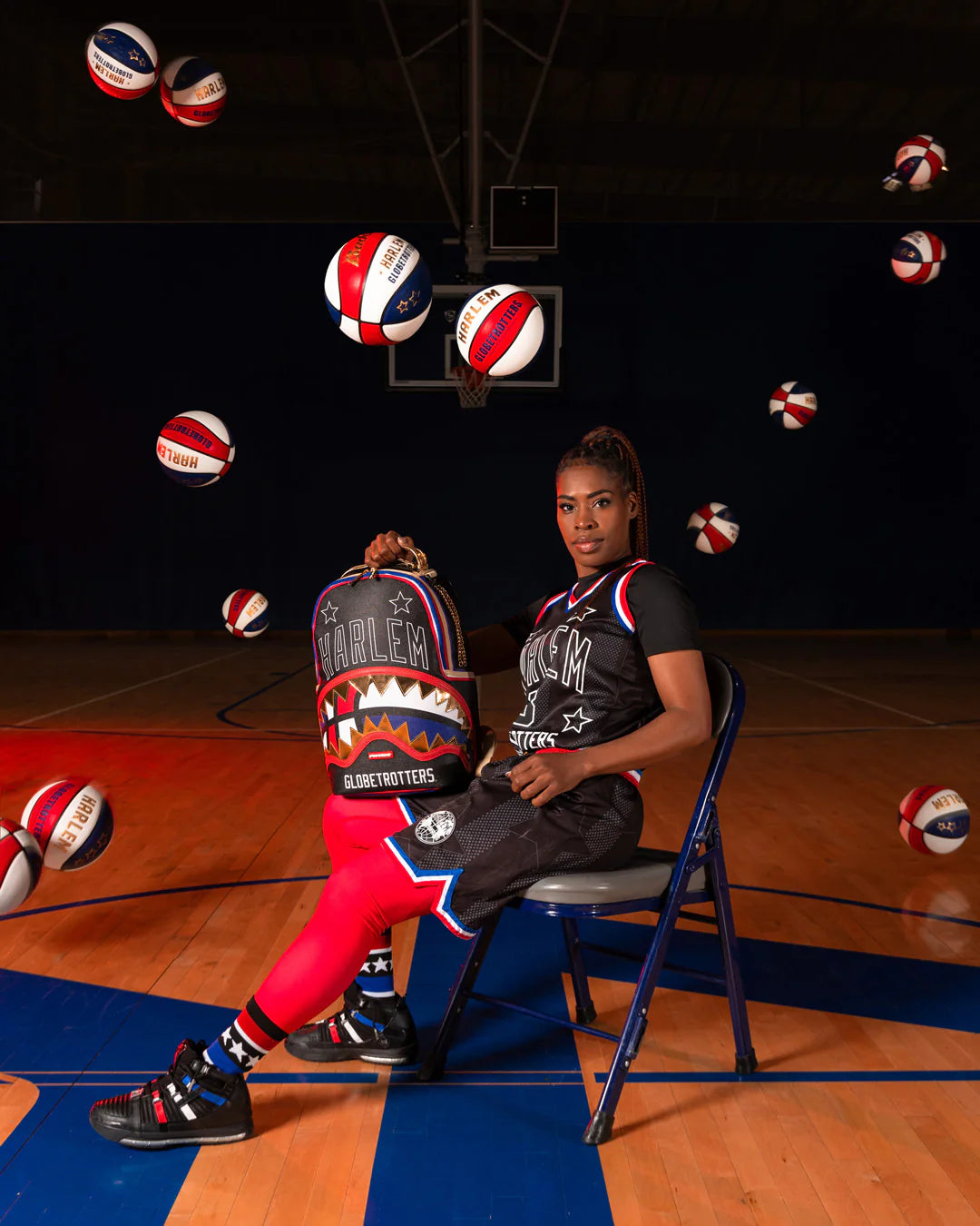 HARLEM GLOBETROTTERS CLASSIC BACKPACK (DLXV) - Image 8