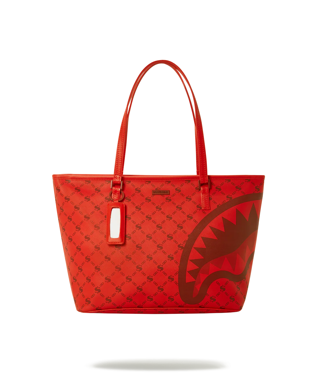 MONEY PATTERN BRICK TOTE