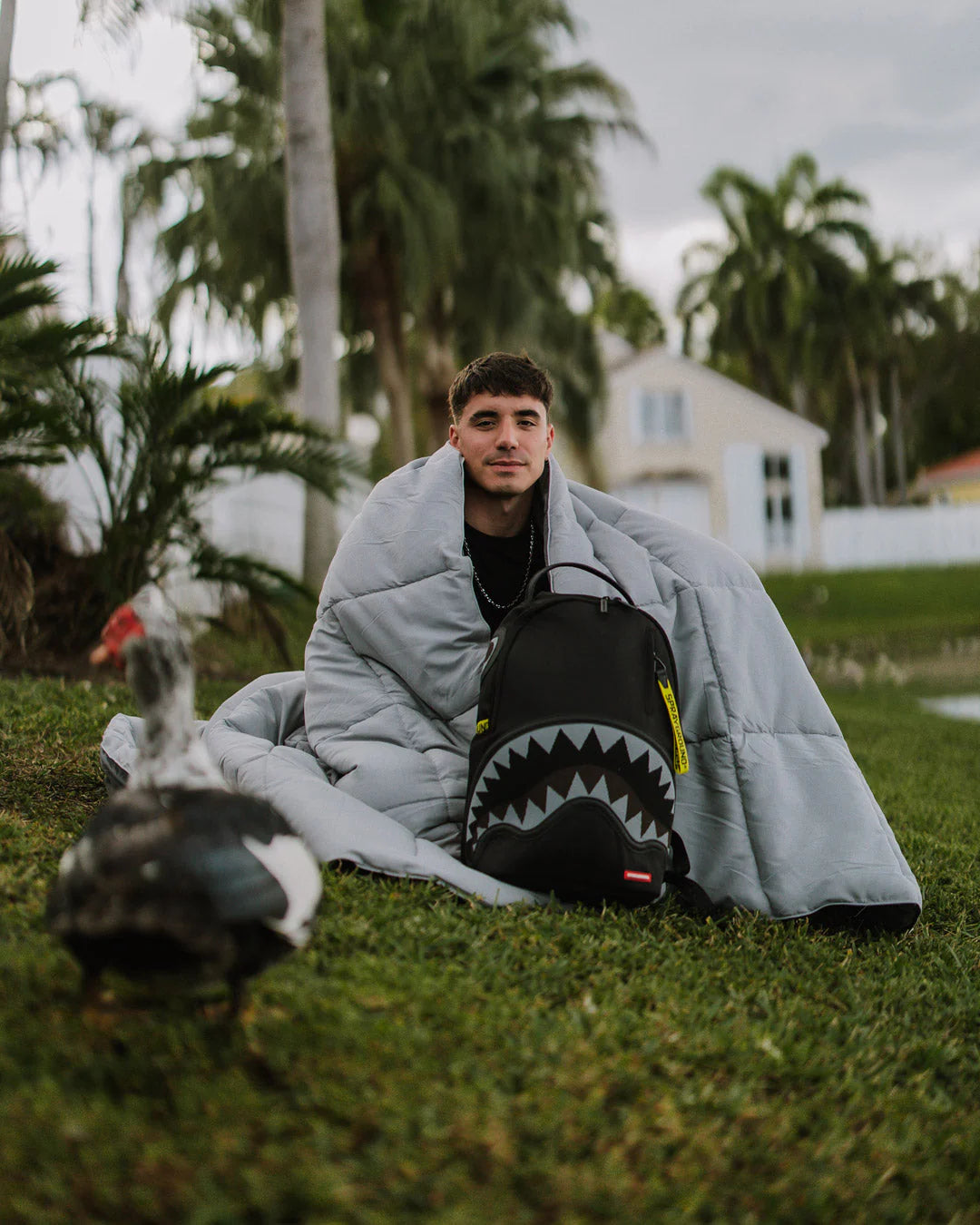 SHARK CENTRAL PARACHUTE DLX SATIN BACKPACK - Image 8