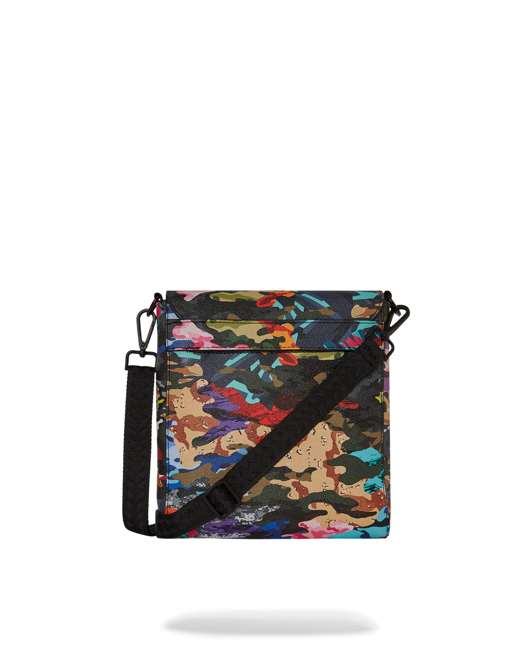 SLICED AND DICED CAMO MESSENGER SLING BAG - Image 5