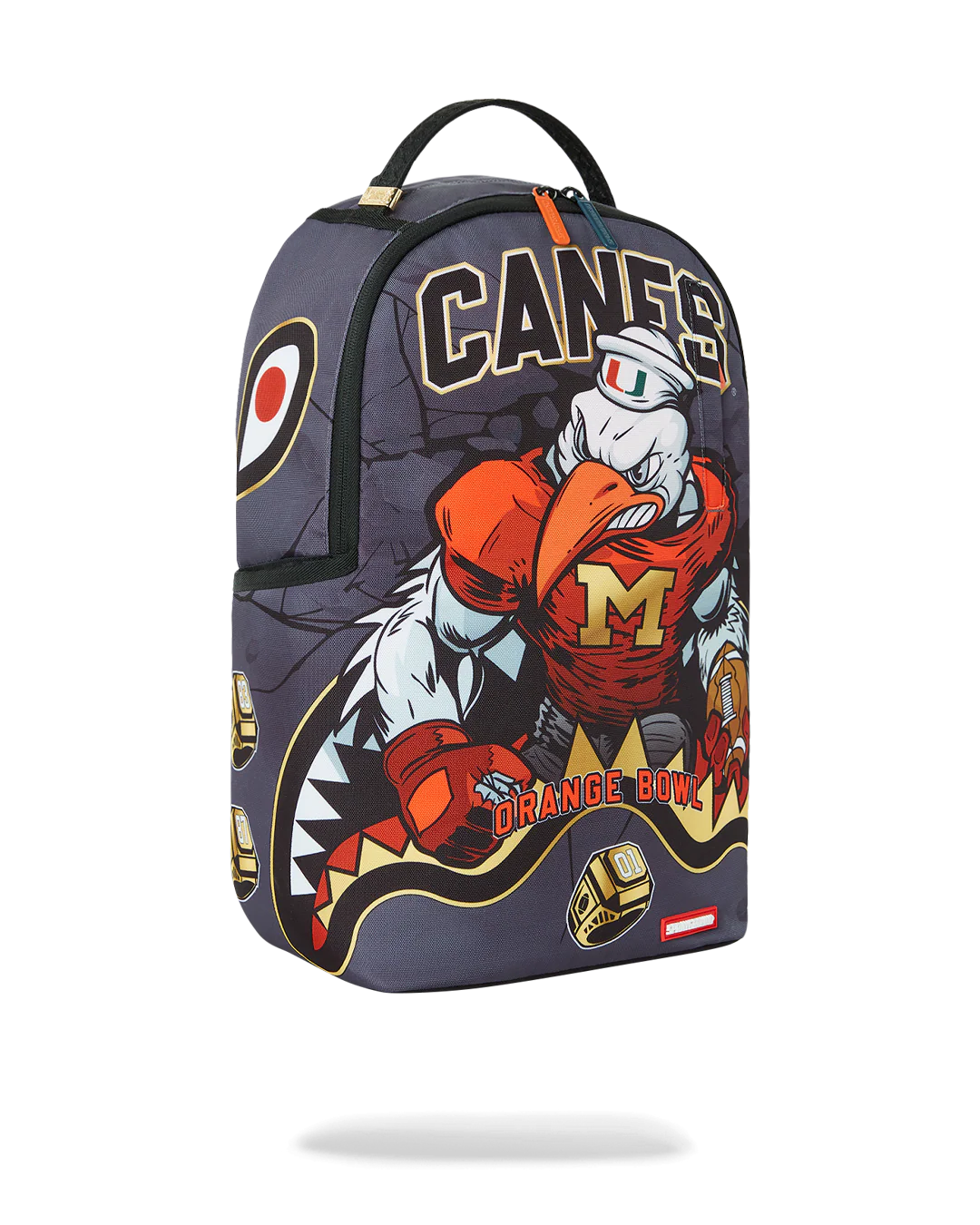 CANES MUSCLE UNIVERSITY OF MIAMI BACKPACK (WITH WARREN SAPP) - Image 3