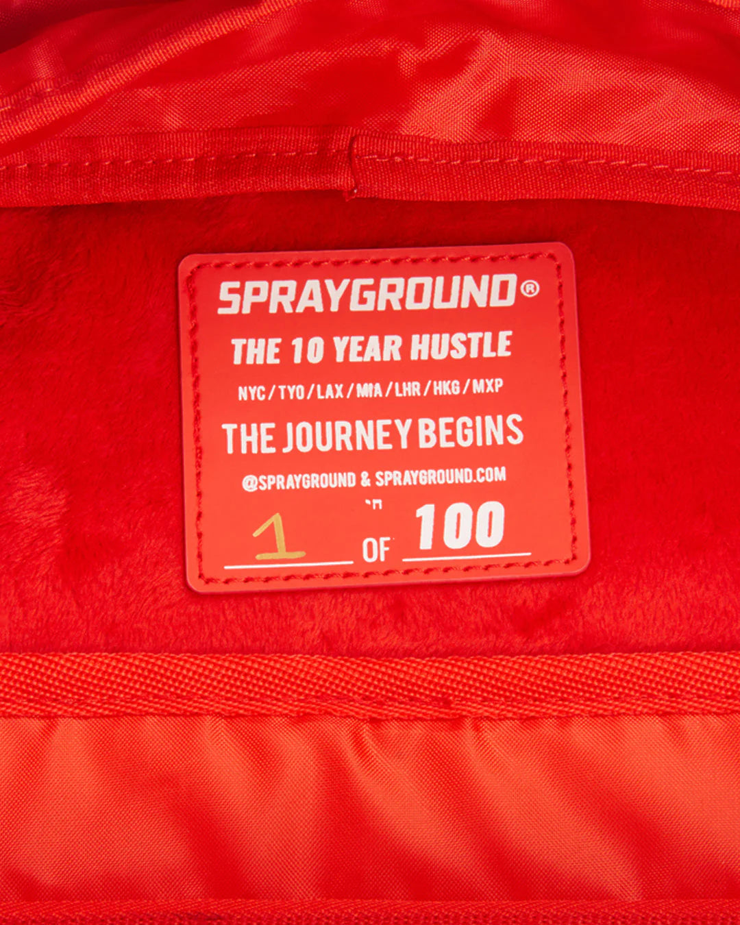 THE 10 YEAR HUSTLE BACKPACK. MYSTERY BOX. NUMBERED 1 OF 100 - Image 2