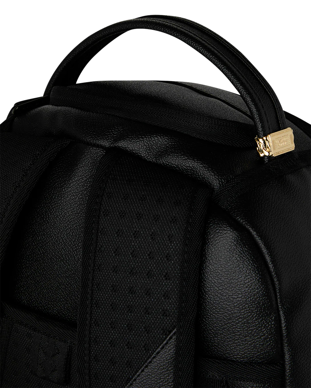 GOLD BRICK DRIP BLACK BACKPACK - Image 3