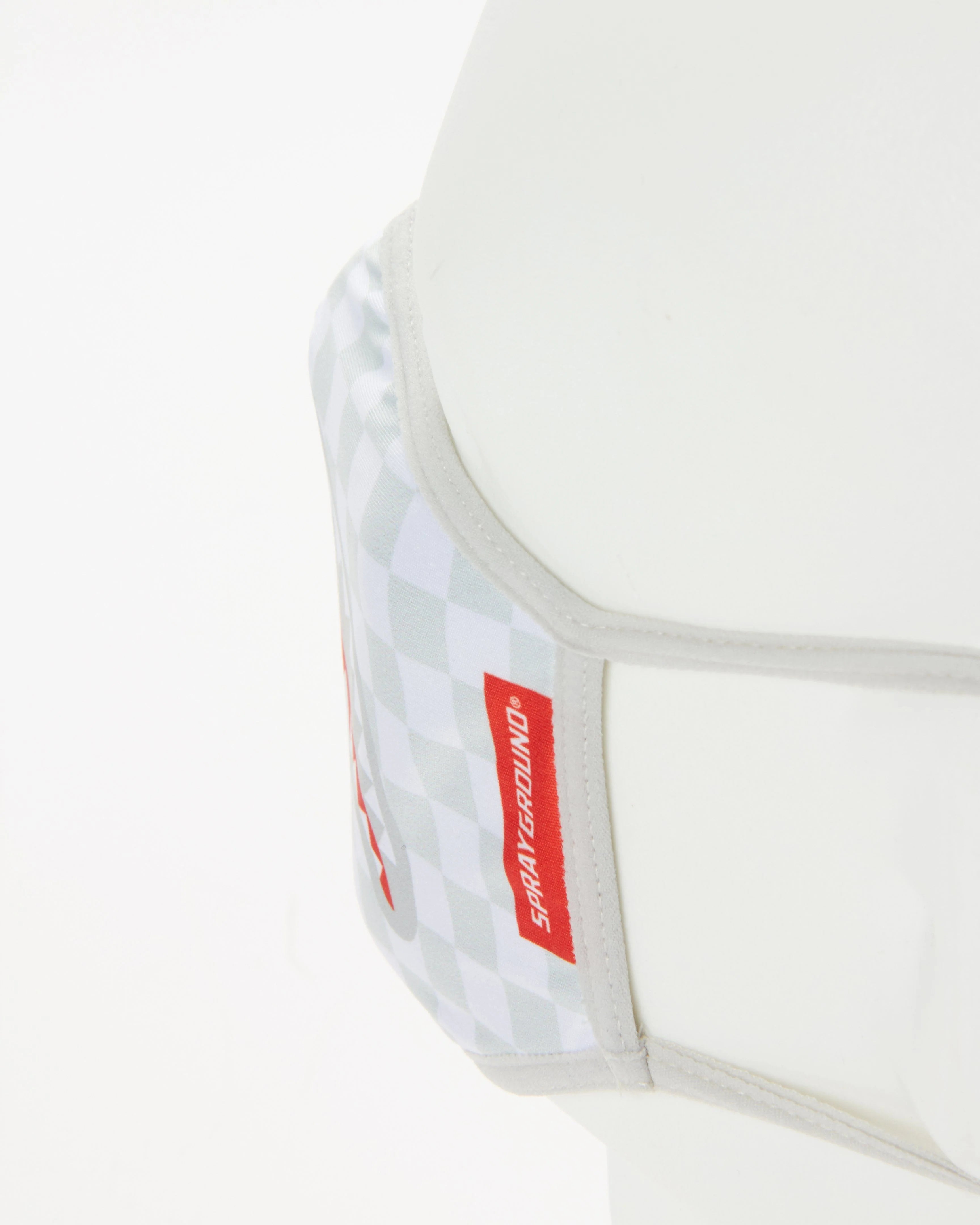 SHARKS IN PARIS (WHITE) FORM-FITTING MASK - Image 4