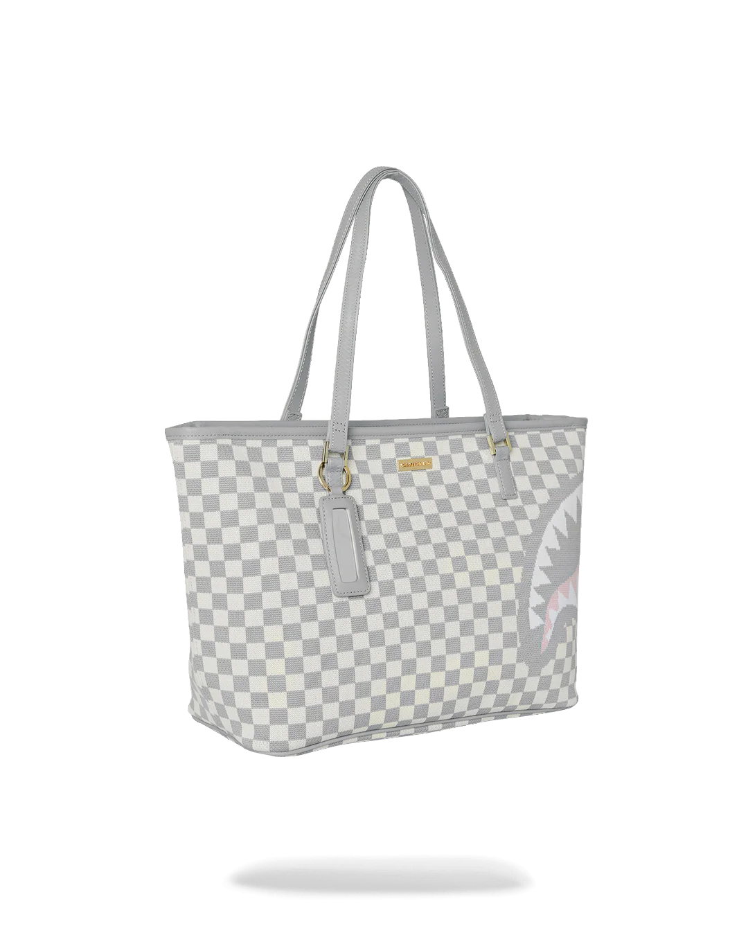 KNIT SHARKS IN PARIS IN CREAM TOTE - Image 11
