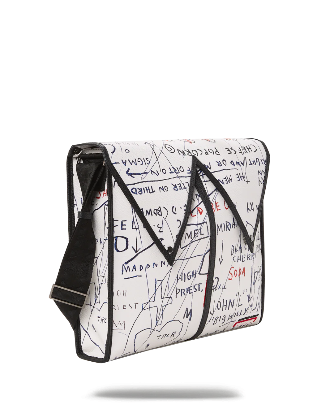 OFFICIAL BASQUIAT UNTITLED (CHEESE POPCORN) 1983 SLING MESSENGER - Image 16
