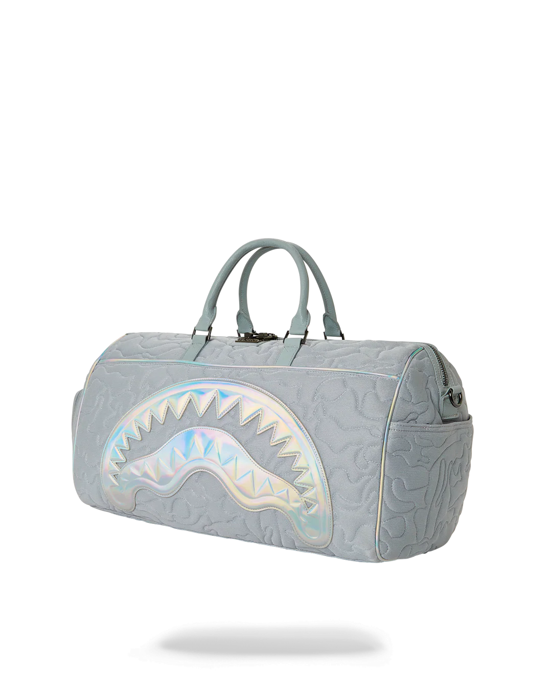 MIRASHAKU IRIDESCENT QUILT DUFFLE - Image 7