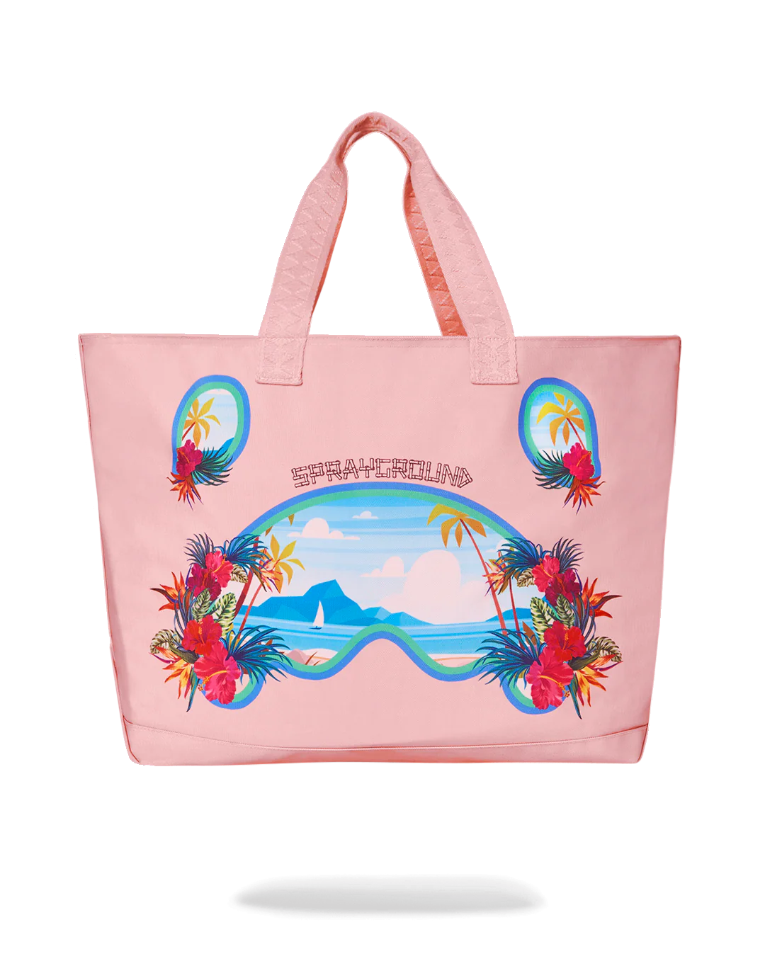 BORA BORA SHARK ISLAND VILLA BEACH TOTE - Image 5