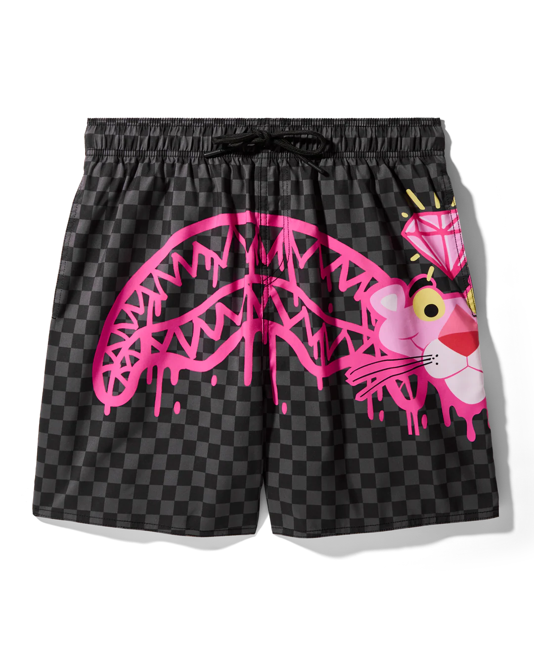 PINK PANTHER DIAMOND SHARK SWIM SHORTS