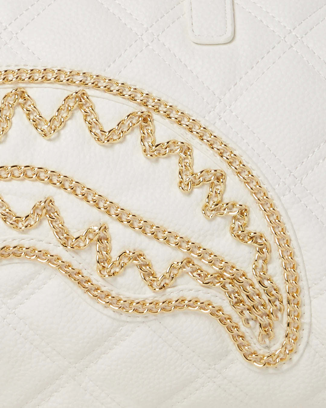 RIVIERA LE BLANC GOLD CHAIN SHARK MINI DUFFLE - Image 12