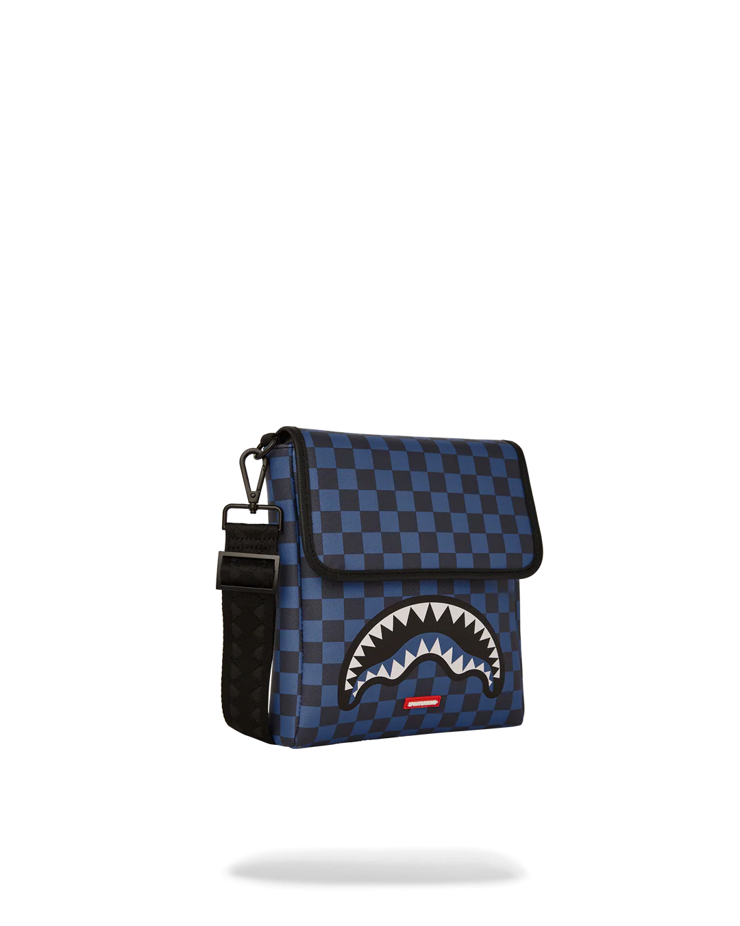 MIDNIGHT MAGIC SHARKS IN PARIS MESSENGER SLING BAG - Image 2