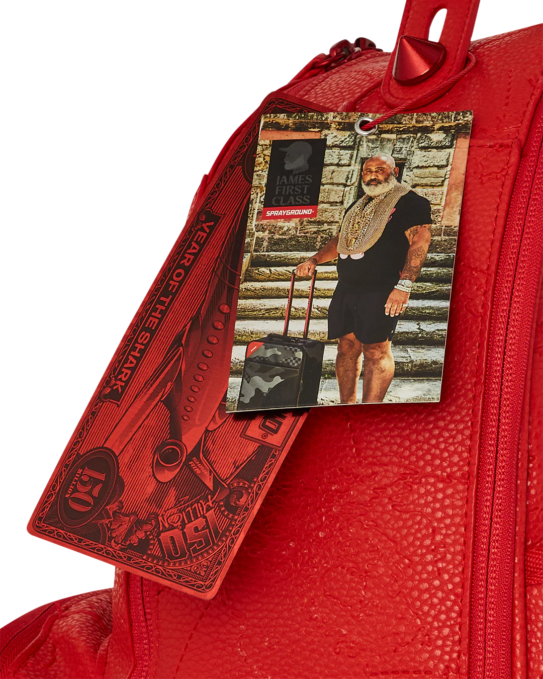 JAMES FIRST CLASS RUBY RED CHATEAU BACKPACK - Image 16