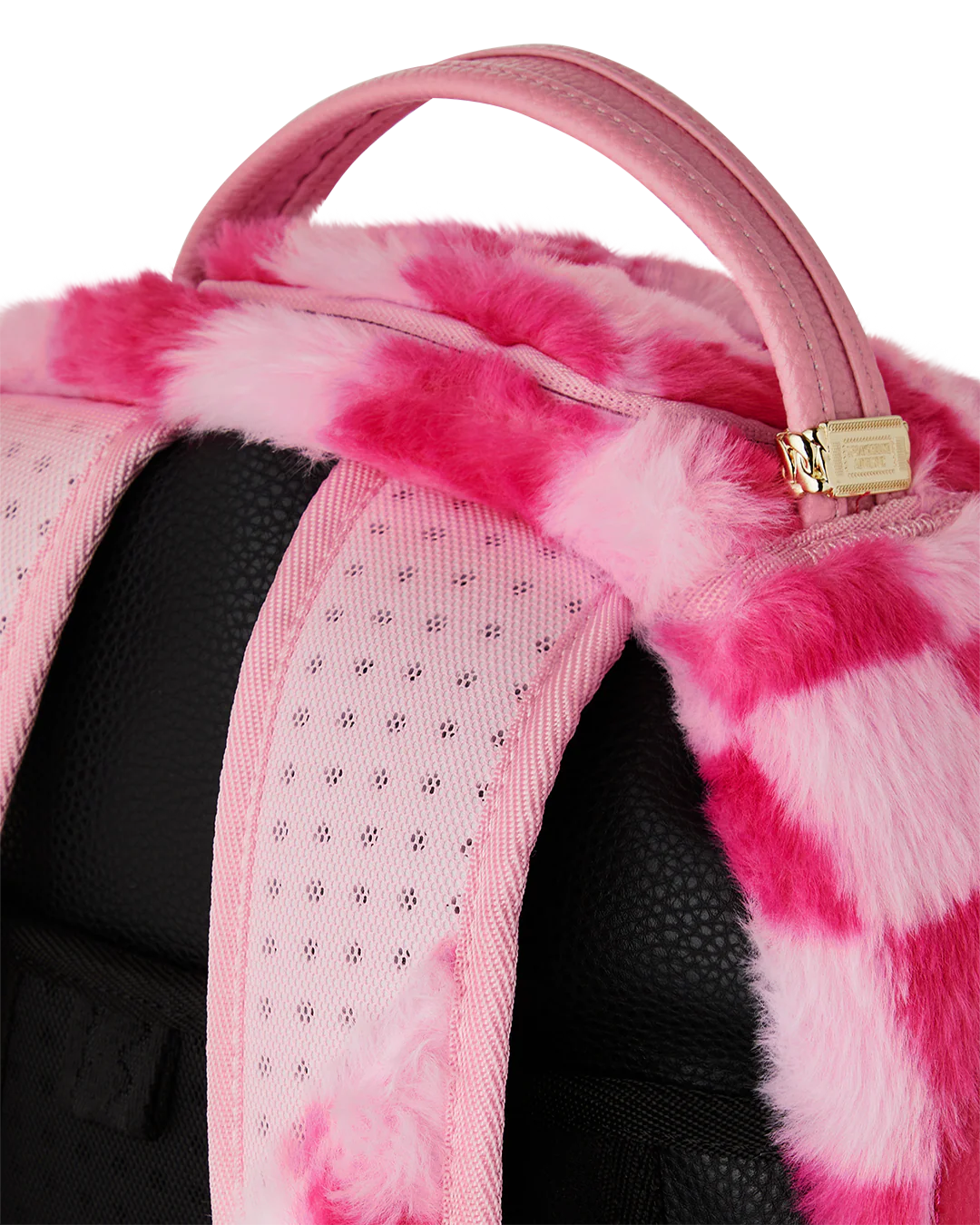 FURZILLA SHARK (PINK CHECK) BACKPACK - Image 12