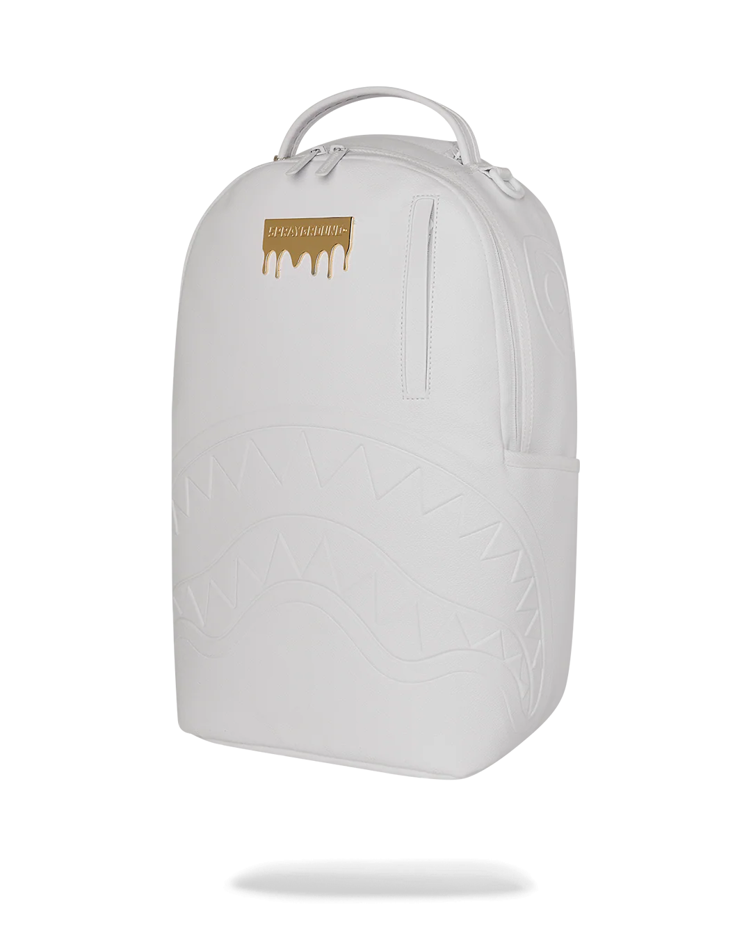 GOLD BRICK LUXE WHITE BACKPACK - Image 7