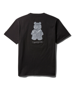 Alternative view of SHORT SLEEVE GRAPHIC MONEY BEAR T-SHIRT (BLACK)