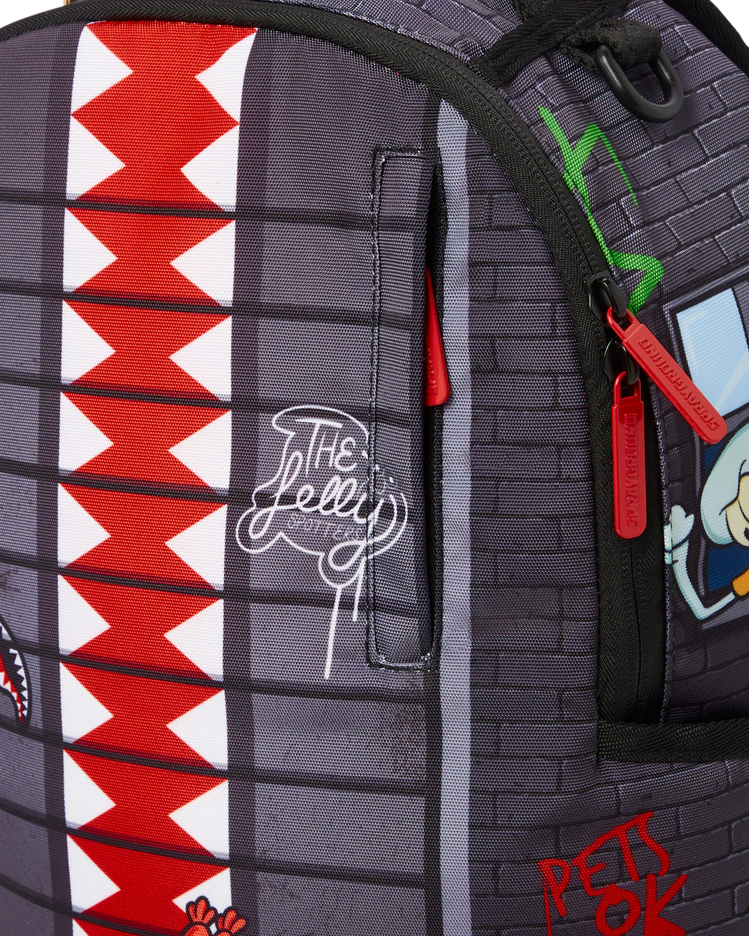 90s NICK VERTICAL SHARK BACKPACK (DLXR) - Image 5