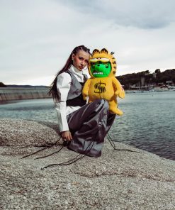 Alternative view of GARFIELD MONEYBEAR SUIT TEDDYBEAR BACKPACK