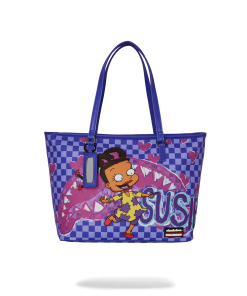 RUGRATS SUSIE CRAYON SHARK MESSENGER TOTE
