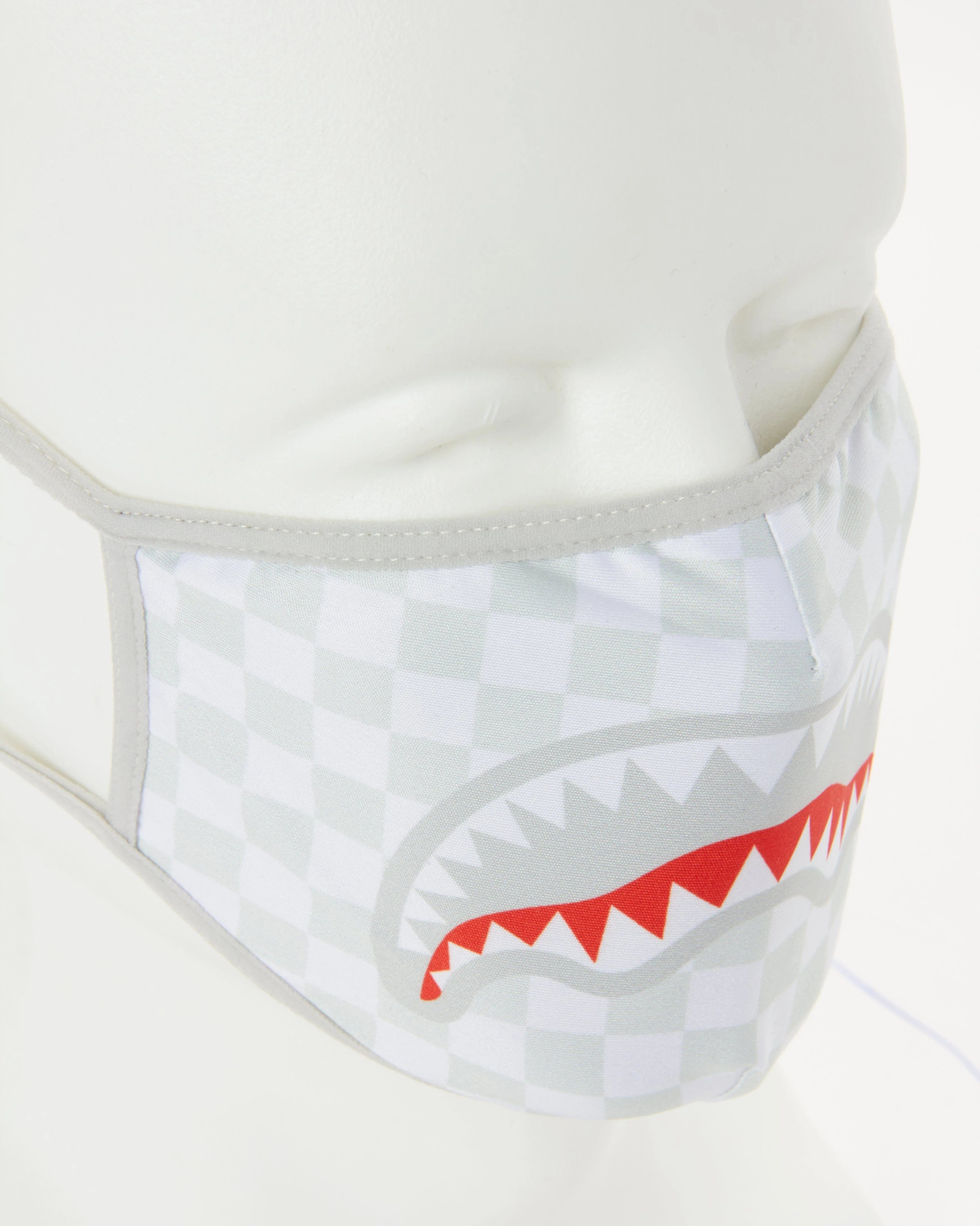 SHARKS IN PARIS (WHITE) FORM-FITTING MASK - Image 3