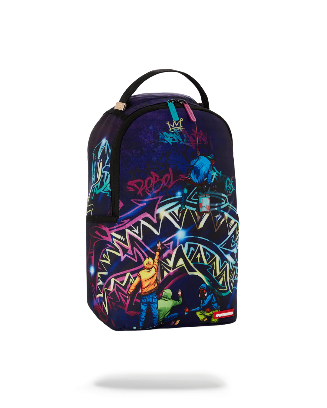 MIDNIGHT GRAFFITI ARTISTS MINI BACKPACK - Image 4