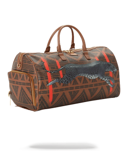 Alternative view of LEOPARDS IN PARIS DUFFLE