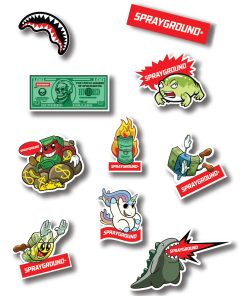 Alternative view of SPRAYGROUND STICKER 10 PACK