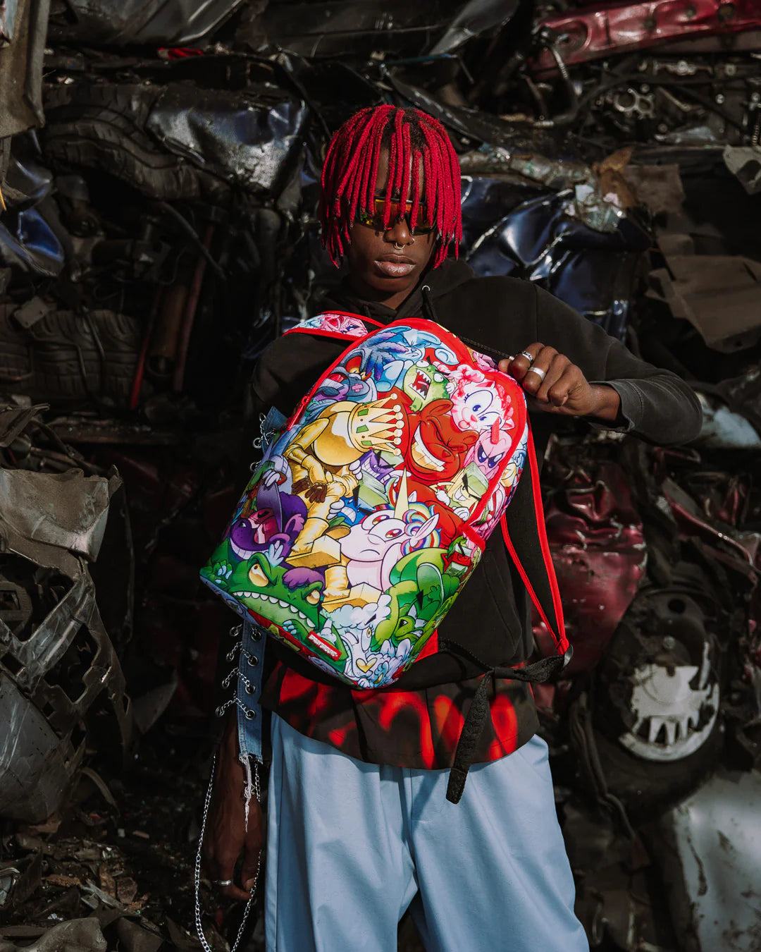 SMASHED SPRAYGROUNDERS BACKPACK - Image 2