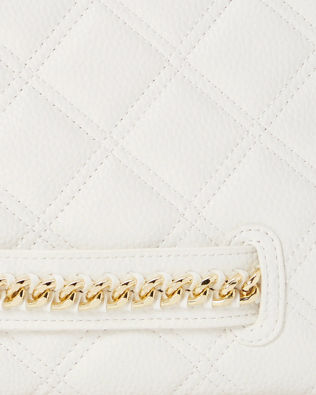 RIVIERA LE BLANC GOLD CHAIN SHARK CROSSOVER CLUTCH - Image 7