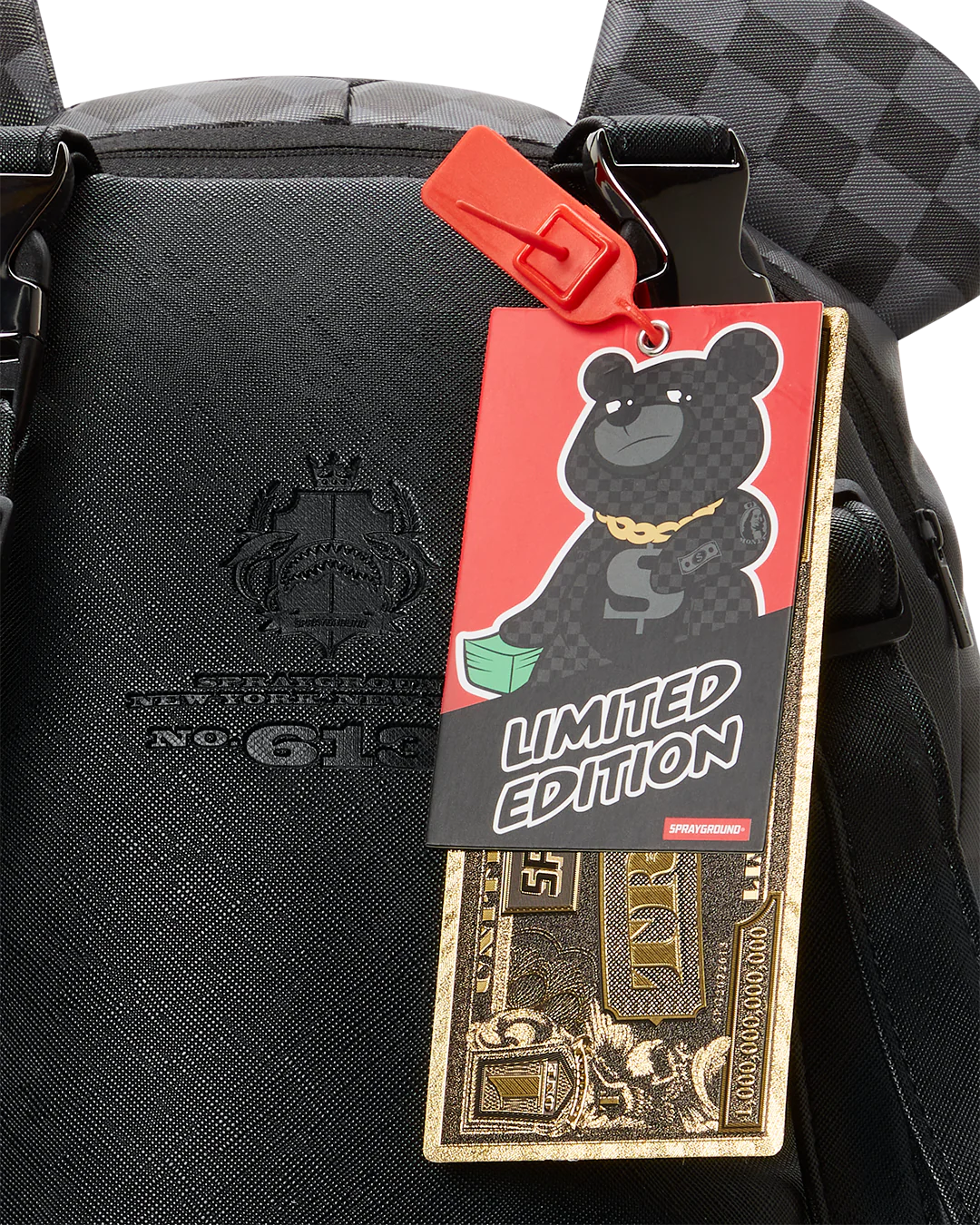 HENNY AIIR TO THE THRONE MONEYBEAR TEDDYBEAR BACKPACK - Image 13