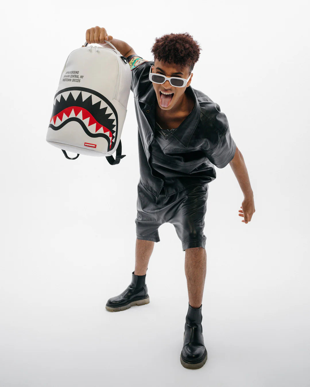 SHARK CENTRAL (WHT) BACKPACK (DLXV) - Image 3