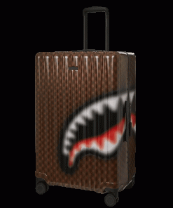 SHARKS IN PARIS BLUR EFFECT FULL SIZE LUGGAGE