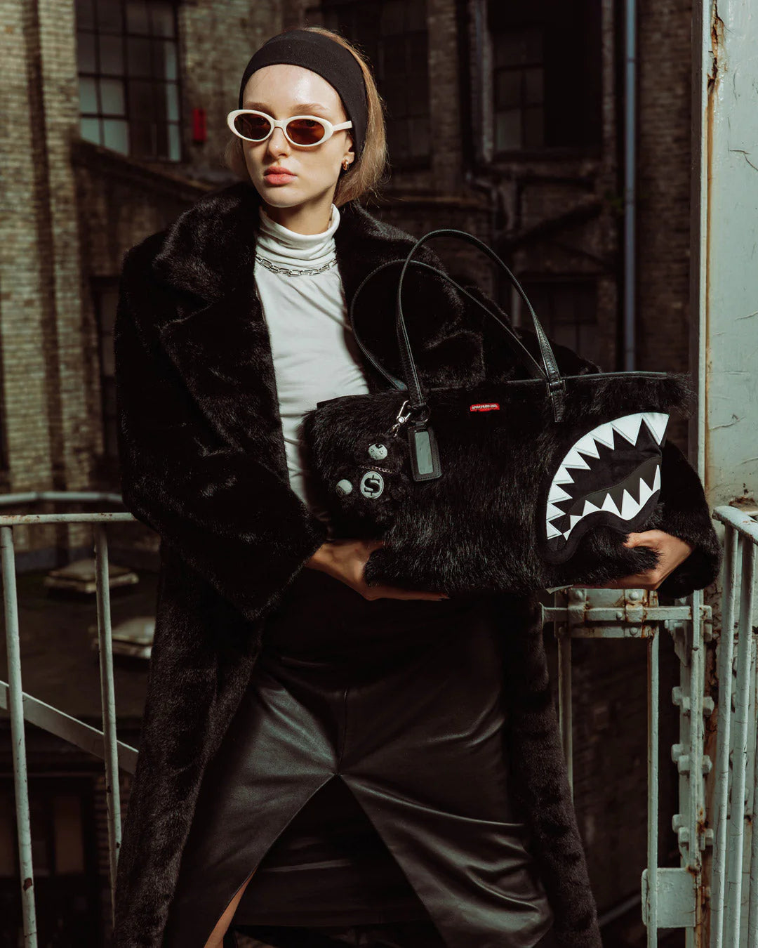 FURZILLA SHARK (NIGHT) TOTE - Image 2