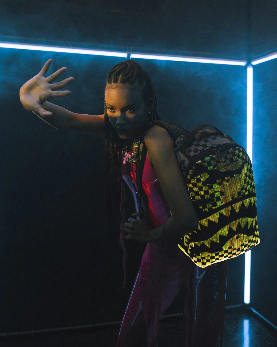 FIBER OPTICS 3AM THE PARTY NEVER STOPS BACKPACK - Image 23