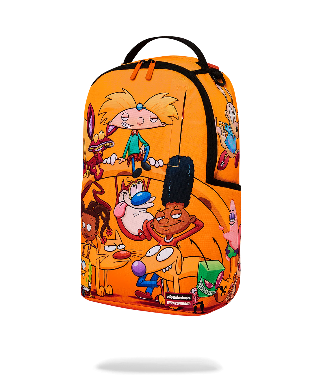 90s NICK CAT DOG SHARK MOUTH DLXSR BACKPACK - Image 4