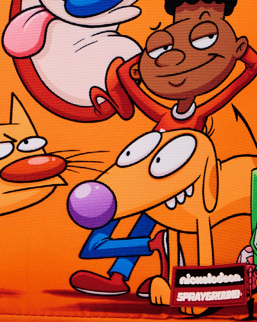 90s NICK CAT DOG SHARK MOUTH DLXSR BACKPACK - Image 8