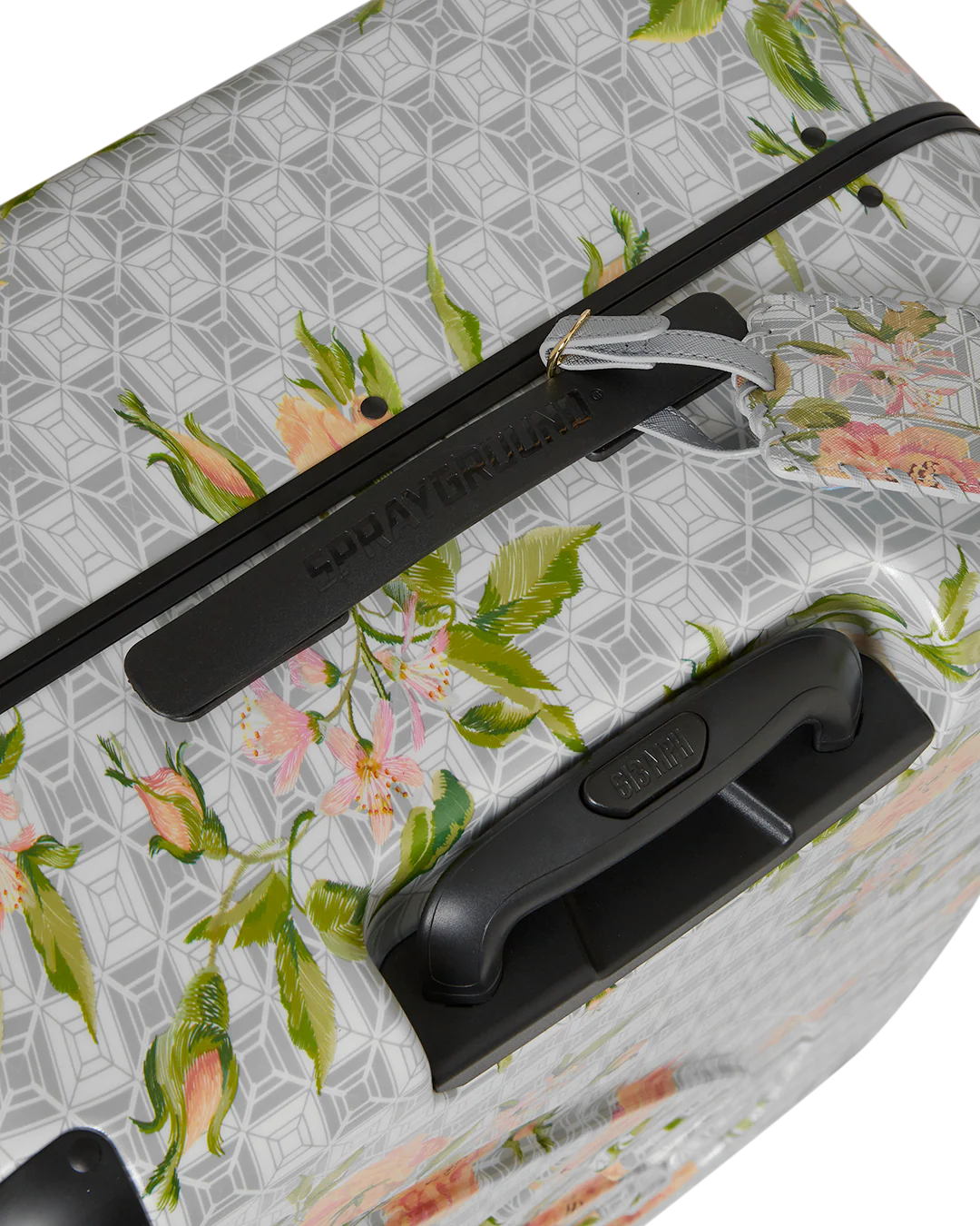 A.I. AFRICAN INTELLIGENCE ELEGANT ENERGY SHARKITECTURE FULL SIZE LUGGAGE - SANDFLOWER COLLAB - Image 10