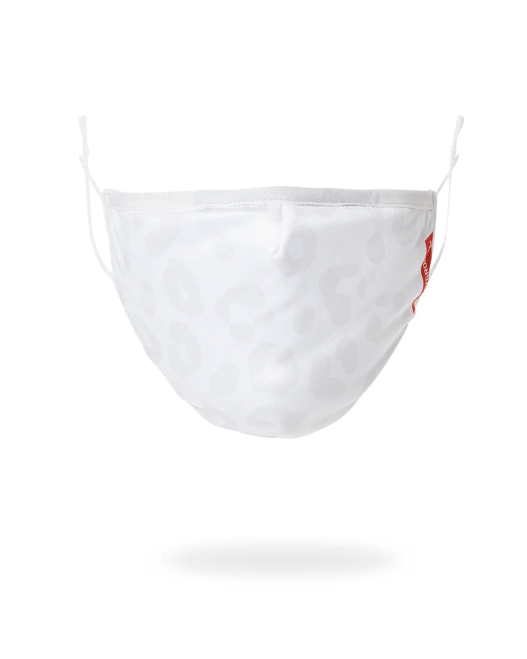 SNOW LEOPARD POLYESTER FACE MASK
