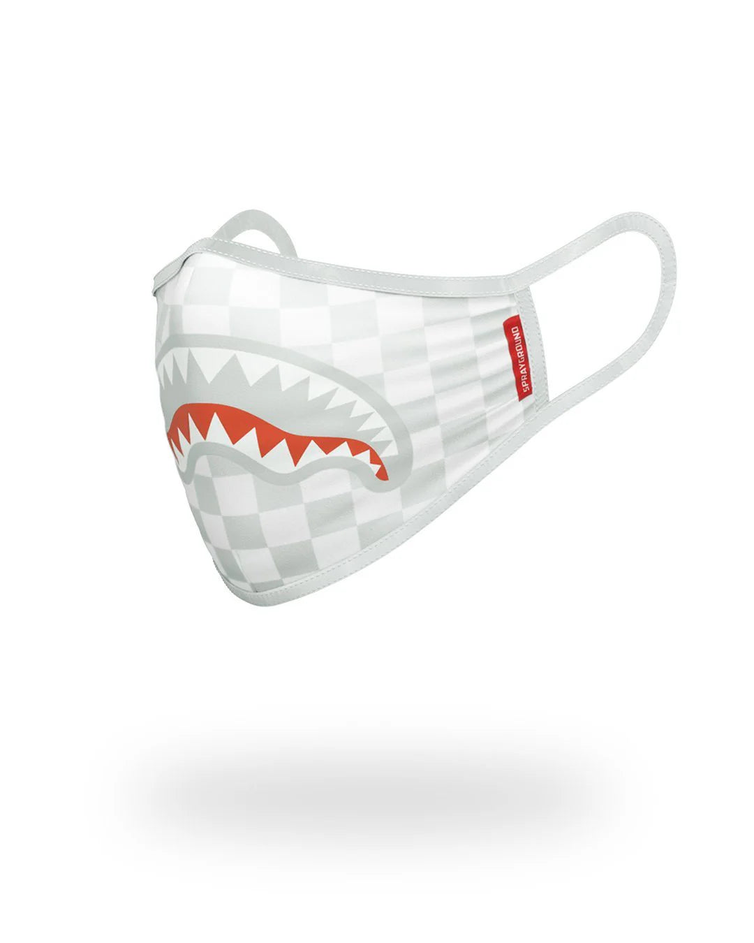SHARKS IN PARIS (WHITE) FORM-FITTING MASK - Image 6