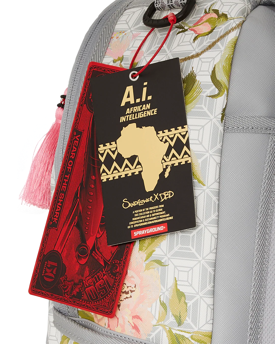 A.I. AFRICAN INTELLIGENCE ELEGANT ENERGY BACKPACK - SANDFLOWER COLLAB - Image 14