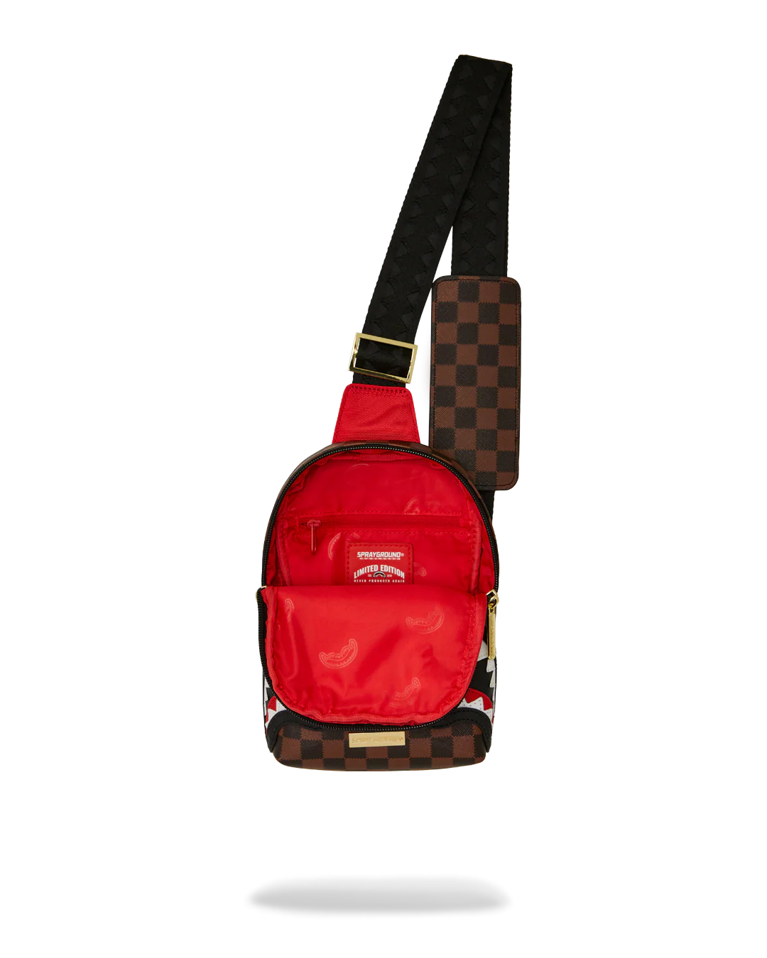SAWTOOTH SHARKS IN PARIS ONE-STRAP SLING - Image 5