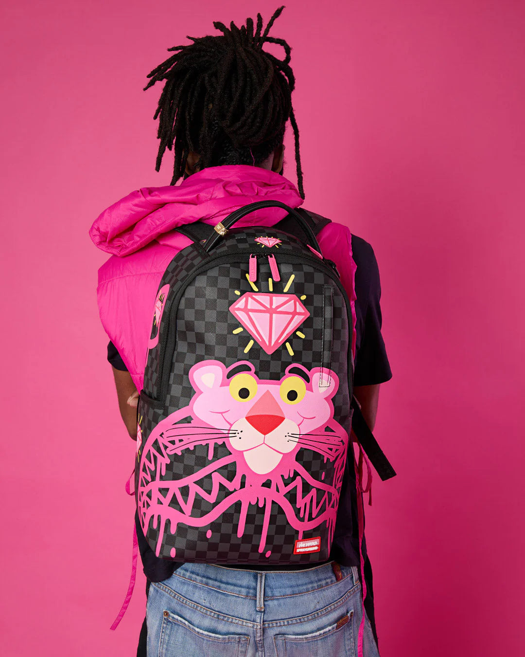 PINK PANTHER DIAMOND SHARK BACKPACK - Image 6