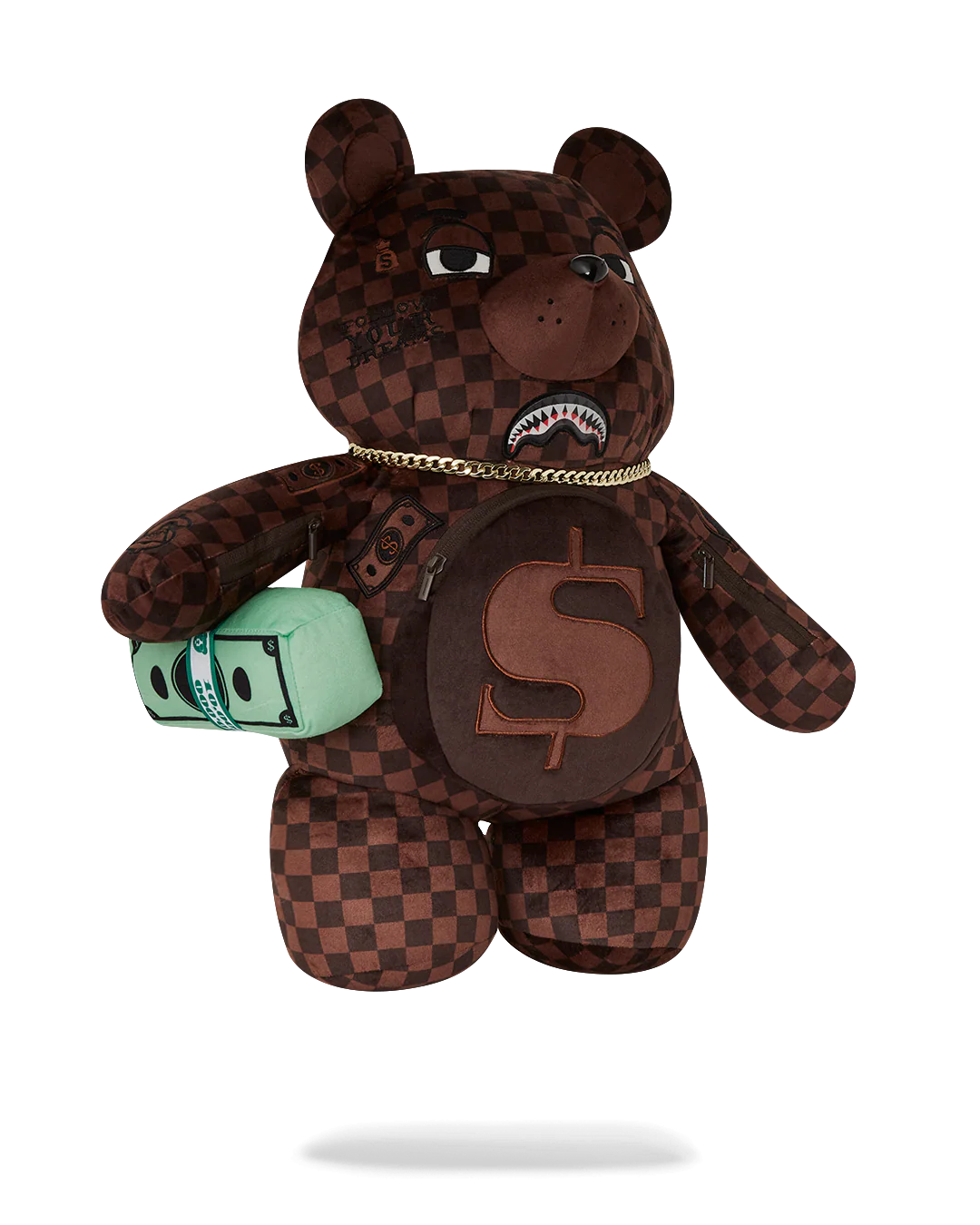 LENTICULAR EFFECTS MONEYBEAR TEDDYBEAR BACKPACK - Image 5