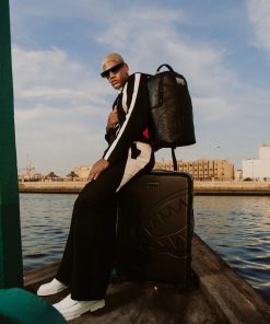 Alternative view of GOLD BRICK DRIP FULL-SIZE LUGGAGE