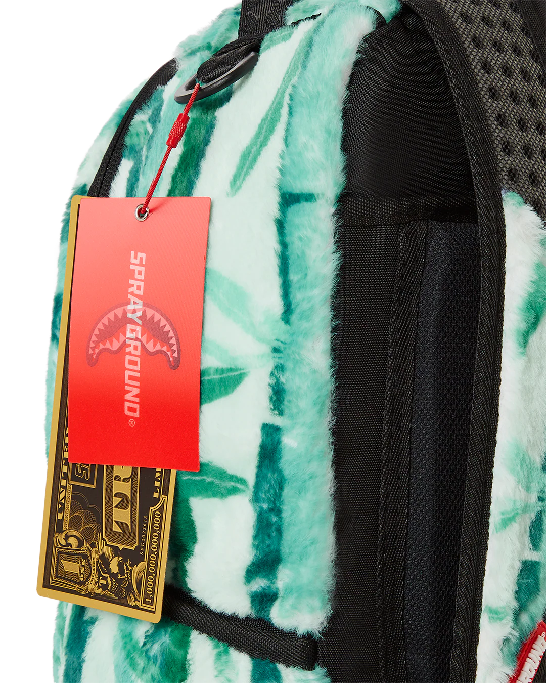 PANDA COZY VELOUR FUR BACKPACK - Image 15