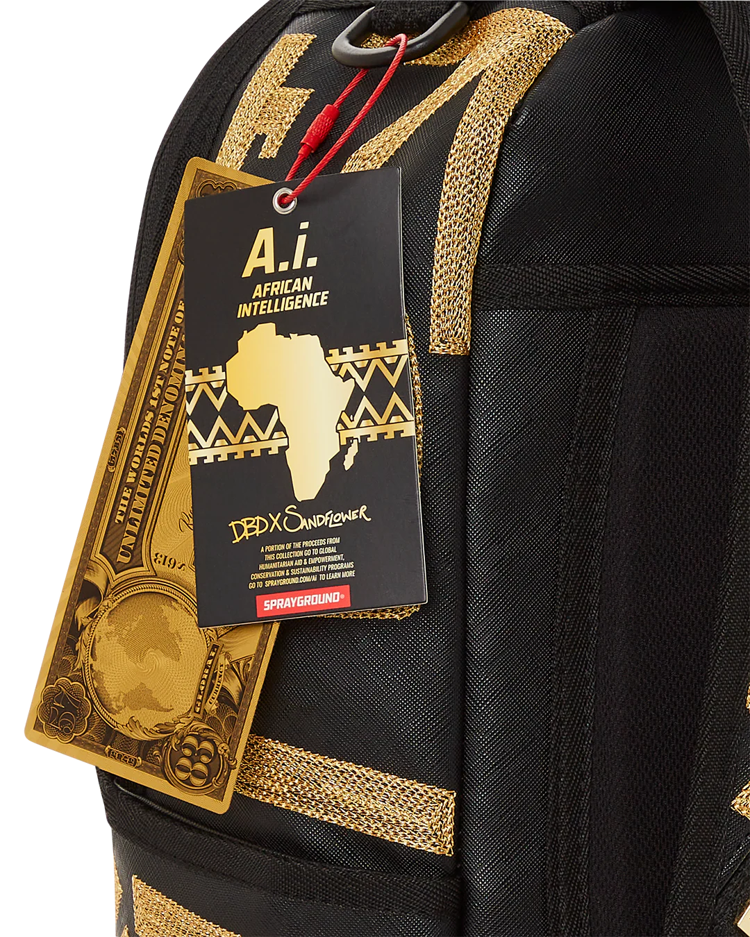 A.I.8 AFRICAN INTELLIGENCE PATH TO THE FUTURE II BACKPACK (DLXV) - Image 8