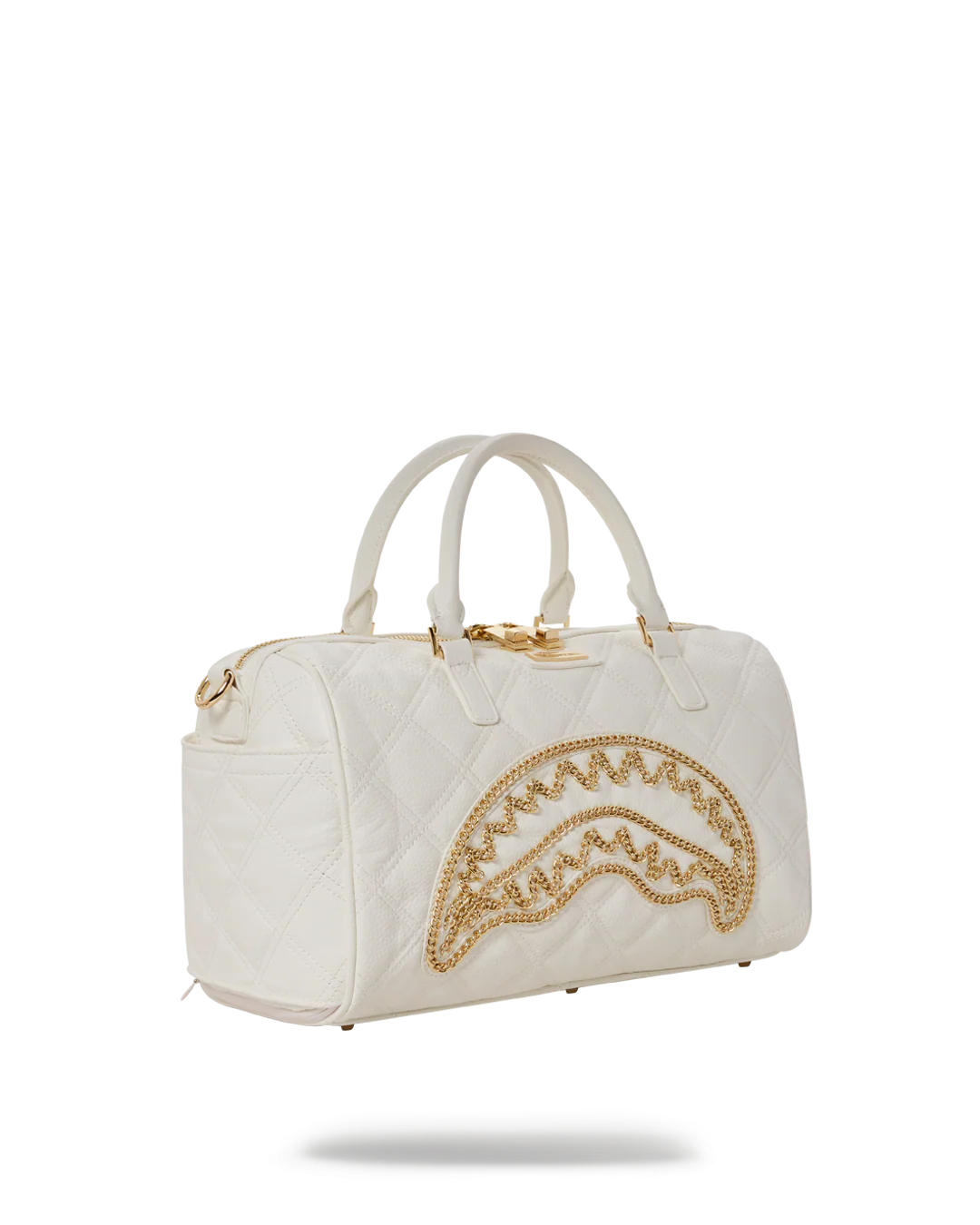 RIVIERA LE BLANC GOLD CHAIN SHARK MINI DUFFLE - Image 15