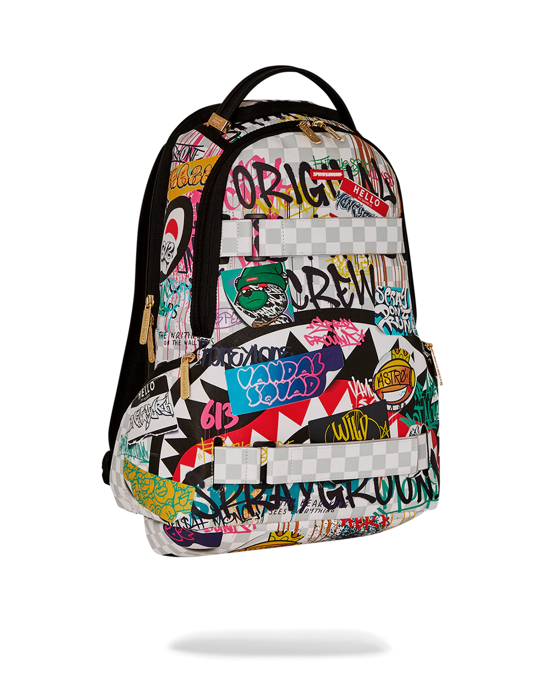 CREATE ANOTHER DAY SKATEBOARD-STRAP BACKPACK - Image 3
