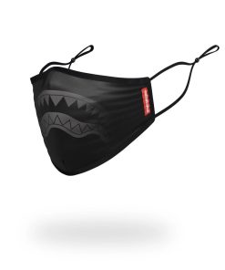 Alternative view of MIDNIGHT SHARK FORM-FITTING MASK