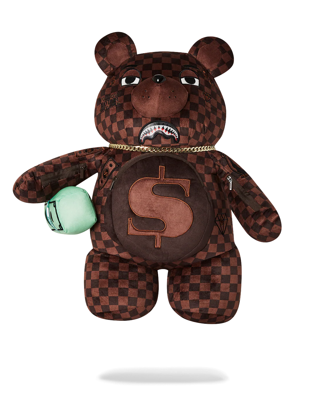 LENTICULAR EFFECTS MONEYBEAR TEDDYBEAR BACKPACK - Image 3